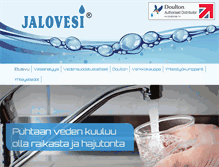 Tablet Screenshot of jalovesi.fi